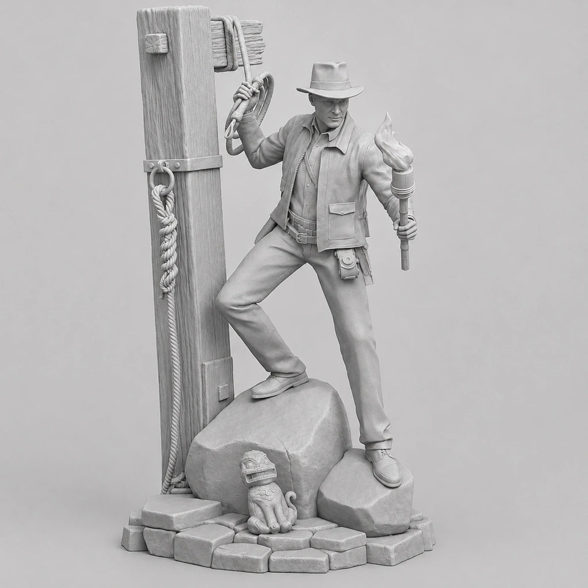 1/24 1/18 1/12 Jones Unpainted Unassembled 3D Printing Resin Model Garage Kits (Requires Painting and Assembly)