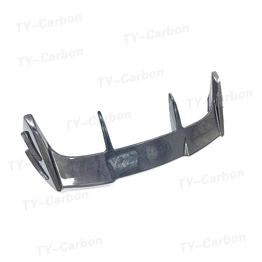 Hight Quality Car Rear spoiler For Toyota GR Yaris Real Carbon Fiber Rear Roof Spoiler Rear Wing T Style Car Accessories FRP