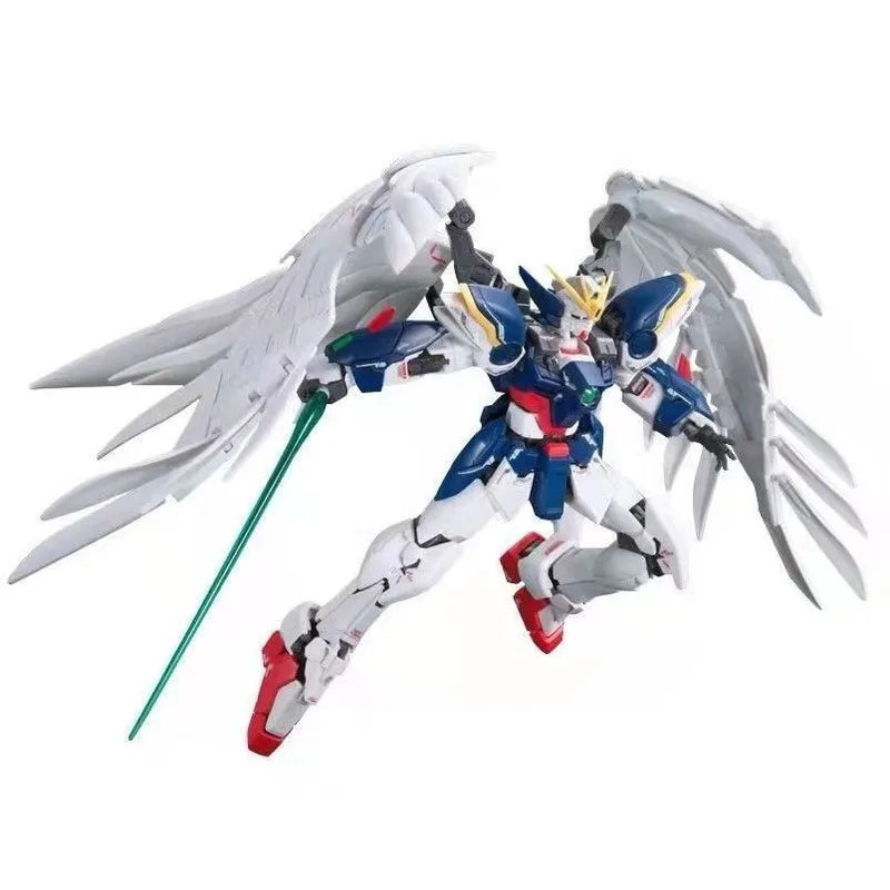 Hg 1/144 Wing Zero Xxxg-00w0 Assembly Model Kit Collection Figure Animation Peripheral Toy Ornament Desktop Decorations Gift