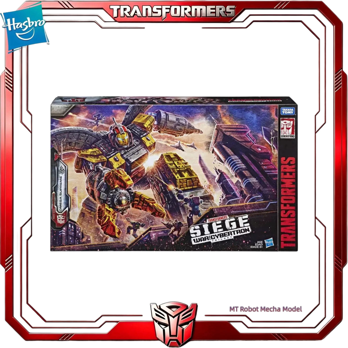 In Stock Transformers Siege War for Cybertron Titan Omega Supreme Hasbro Autobot Rocket Base Collectible Action Figure For Fans