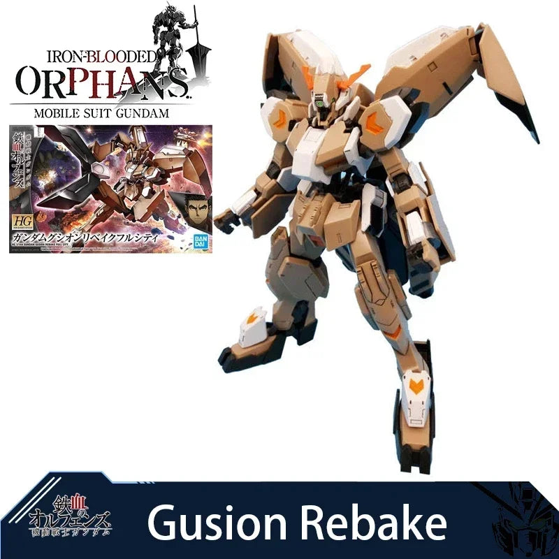 Bandai Gundam HG 1/144 IBO Barbatos Plastic Model Kit Anime Mecha Assembly Action Figure Toy Collectible Display Hobby Series