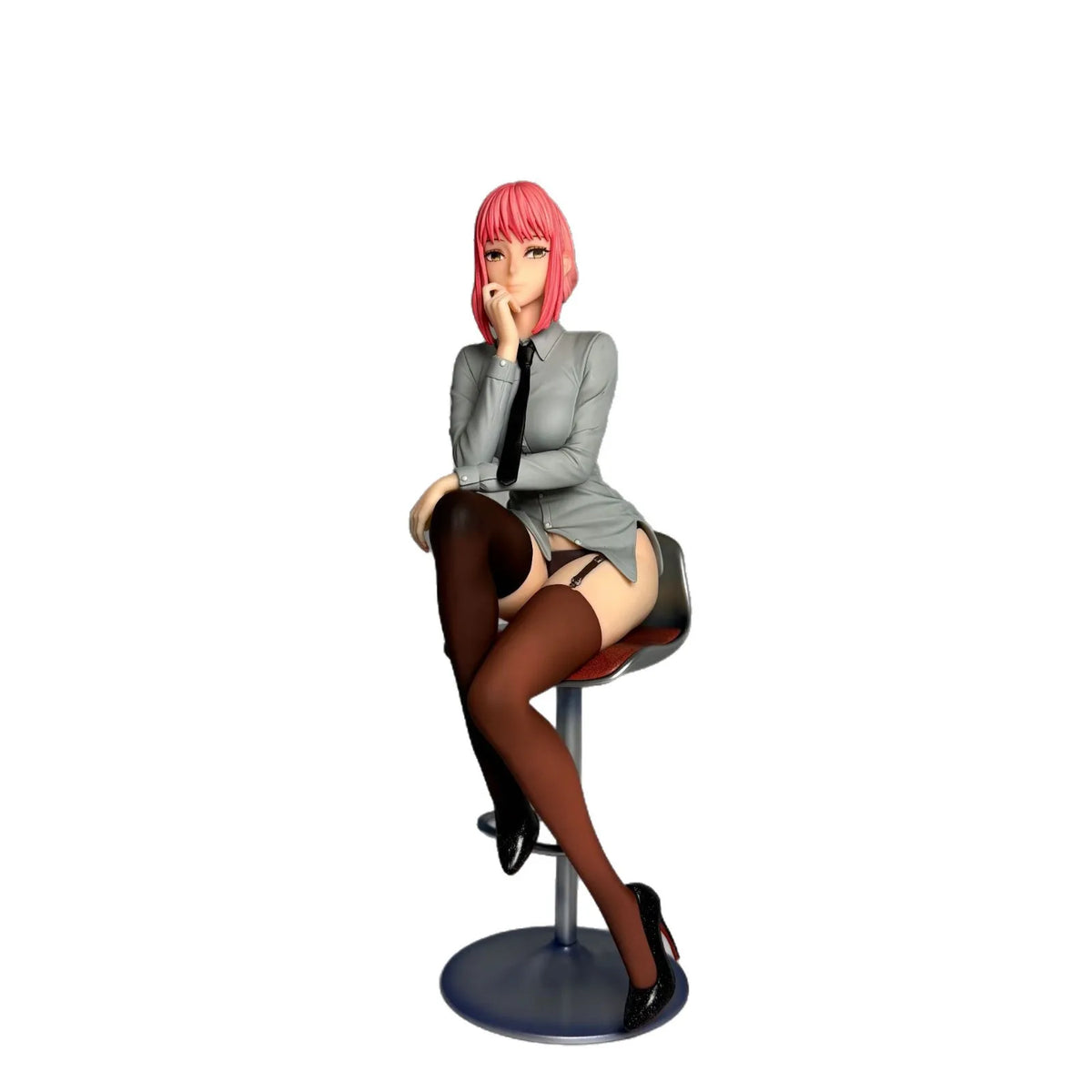 Chainsaw Man Hand Operated Sitting Mazima Animation anime Beautiful Girls Surrounding Tide Play Box Desktop Model Ornaments