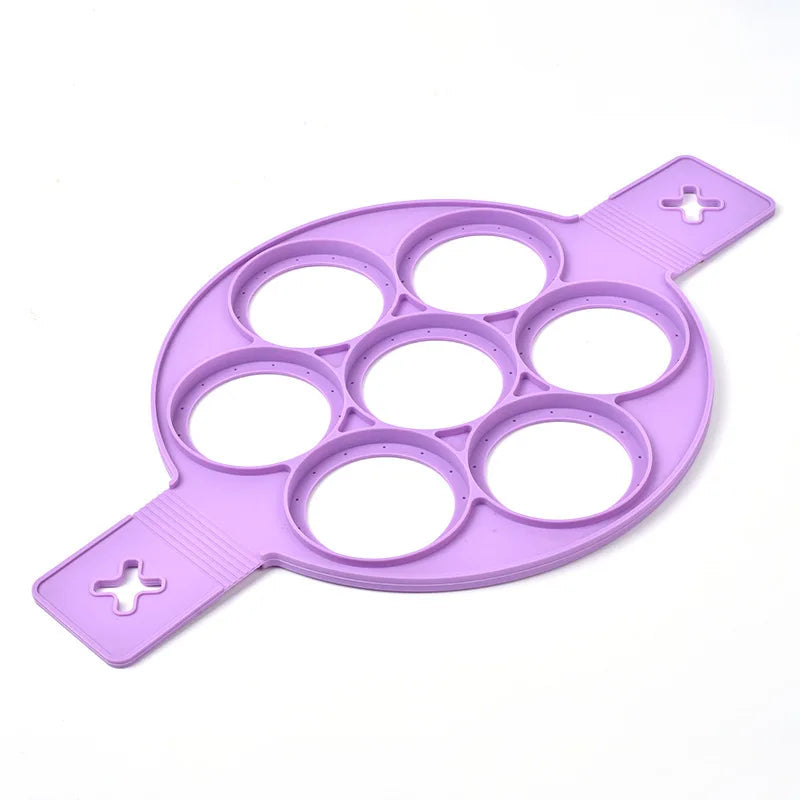 Silicone Egg Pancake Ring Nonstick Pancake Maker Mold Silicone Egg Cooker fried Shaper Omelet Moulds Kitchen Baking Accessories