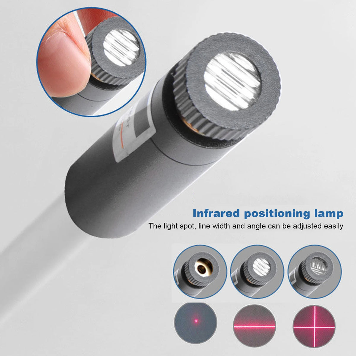 Sewing Vision Guide Light Positioning Beam Quilting Laser Light USB Magnetic Base Line/Cross Cutting Sewing Machine Accessories