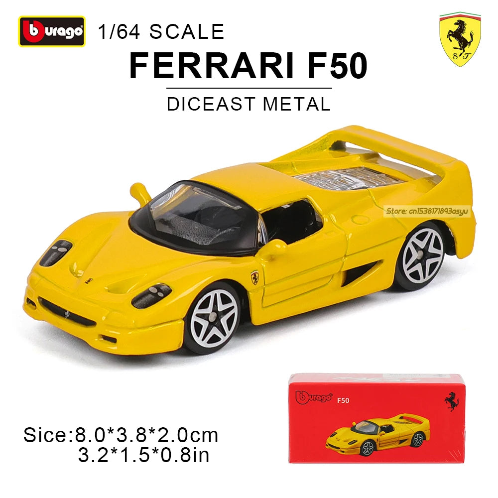 Bburago 1: 64 Ferrari series Multiple choices SP3 812 ENZO F40 F12TDF SF90 458 Car Die Casting Model Gift Toy