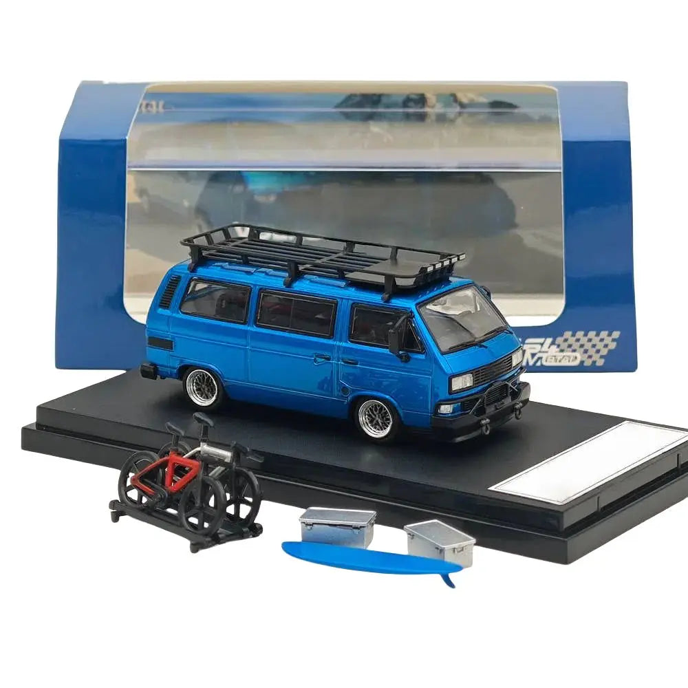 Mortal 1:64 T3 Van Collection Diecast Toys Car Models Miniature Hobby Gifts