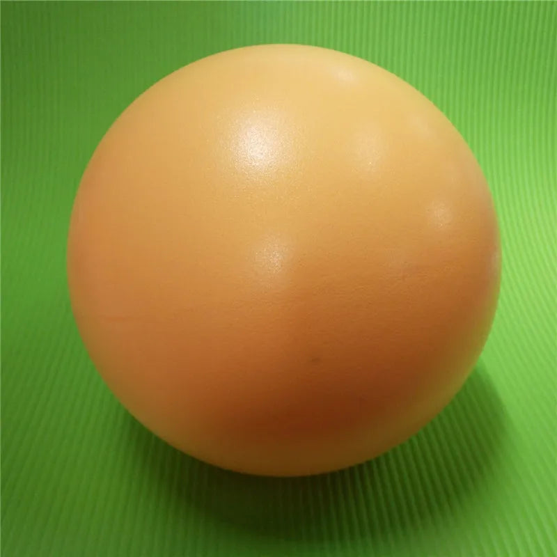 Frosted Small Mini Yoga Ball 25cm Straw Pilates Inflatable Gymnastics Fitness Children's Toy Balloon
