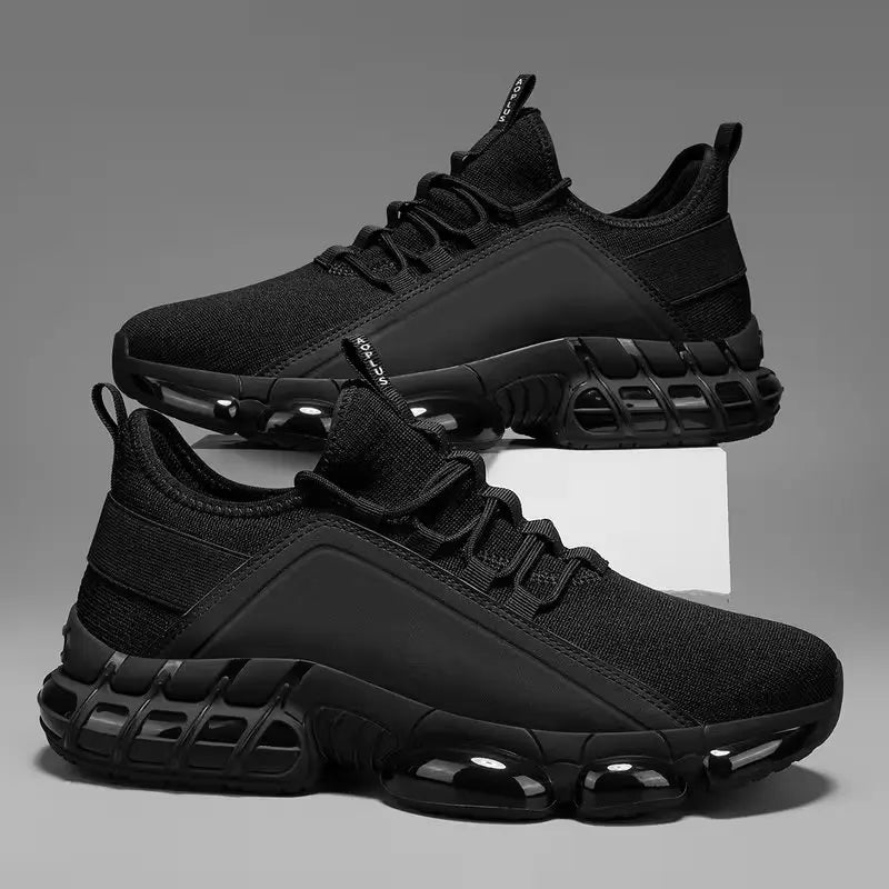 2026 New Hot Men's Casual Sneakers*Fashion Gym Student Running Sports Shoes For Men Tenis Breathable Comfortable Shoe Black46