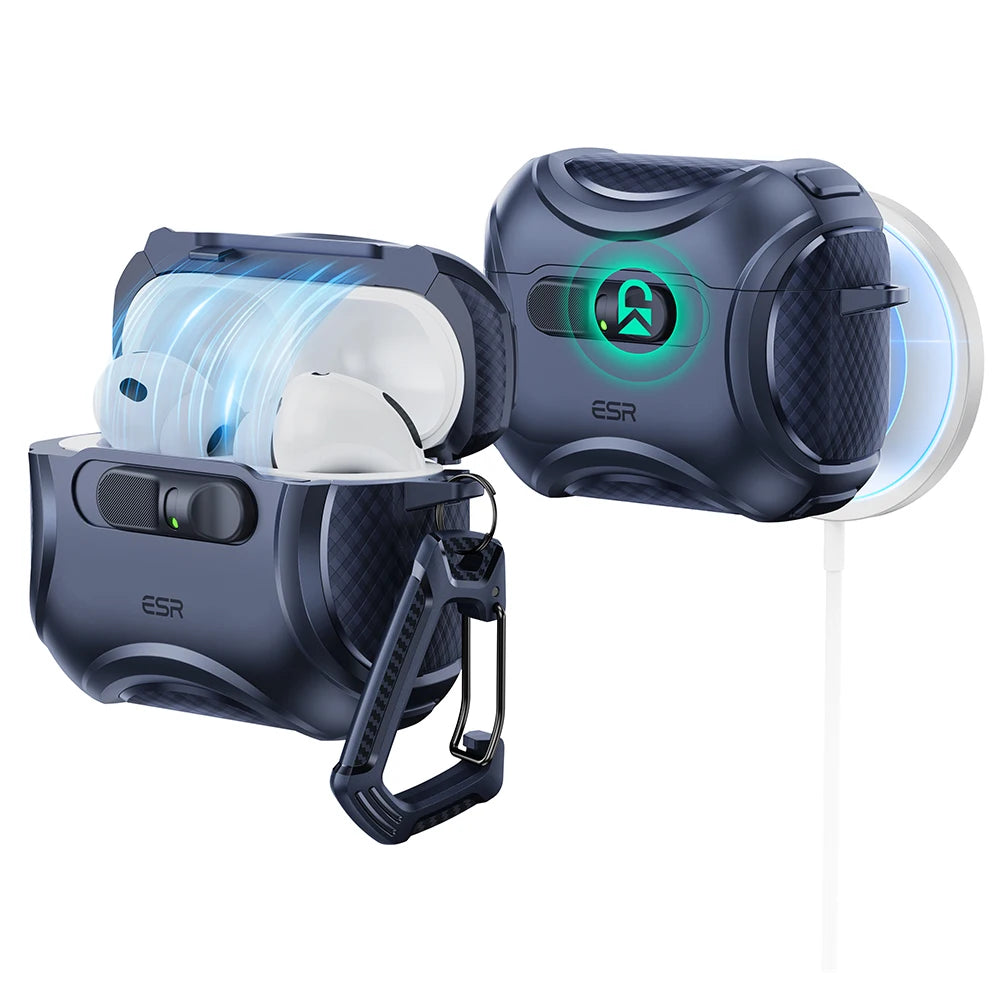ESR for AirPods Pro 3 Case (2025) Compatible with Airpods Pro 3rd Generation Earphone Case Powerful Drop Protection Cover