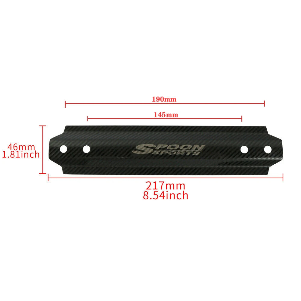 jdm style Ralli art High Quality Carbon Fiber Look Battery Tie Down Bar for Universal car