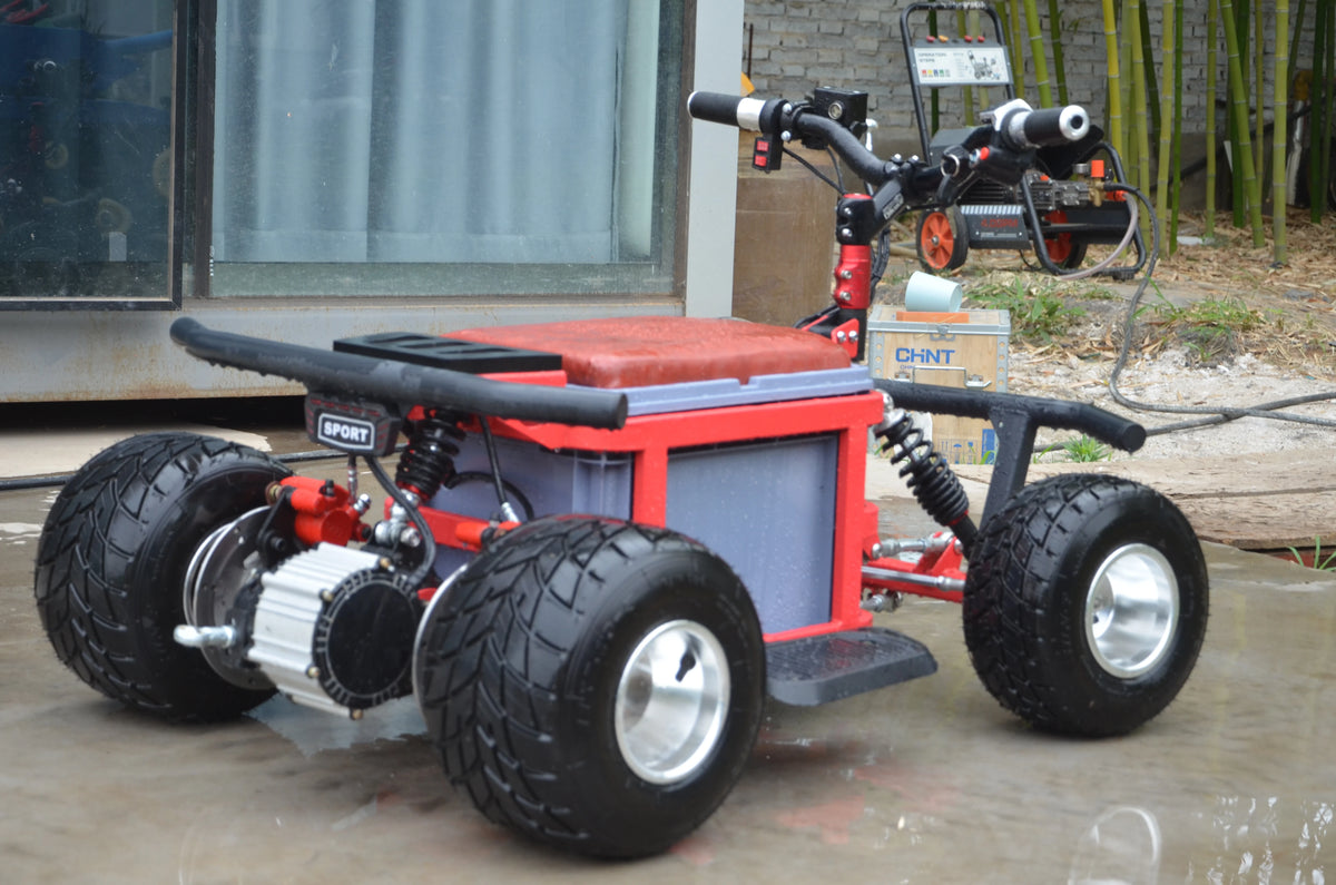 48V motor driven electric kart adults and children up to 7 people play together to increase traction drift