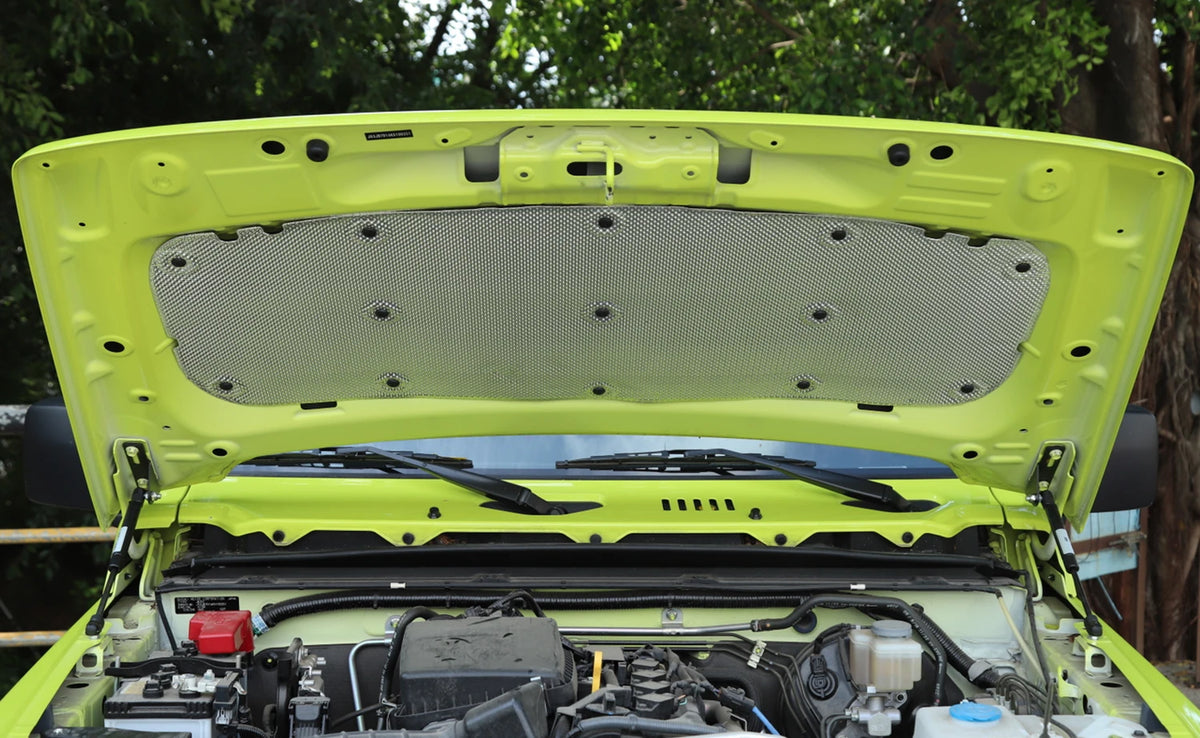Sound Heat Insulation Cotton Car Engine Hood Heat Insulation Sound Deadener Pad for Suzuki Jimny JB64 JB74 2019-2023 Accessories