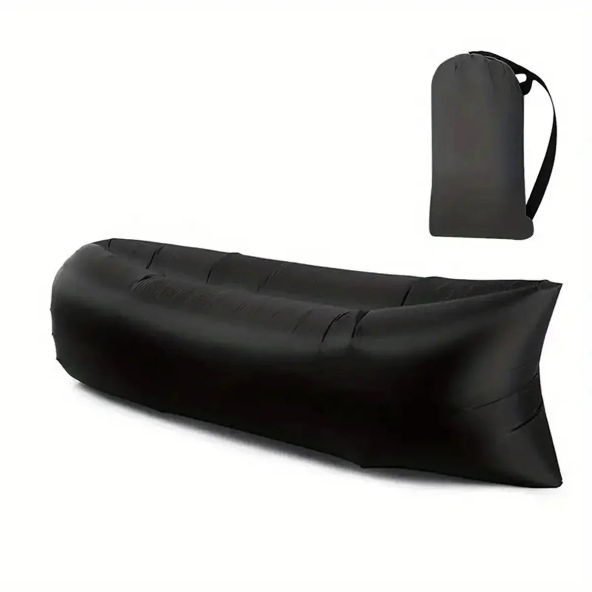 Inflatable Air Lounger Sofa Portable Quick Inflate Waterproof Camping Couch Beach Chair Poolside Travel Outdoor Sleeping Mat