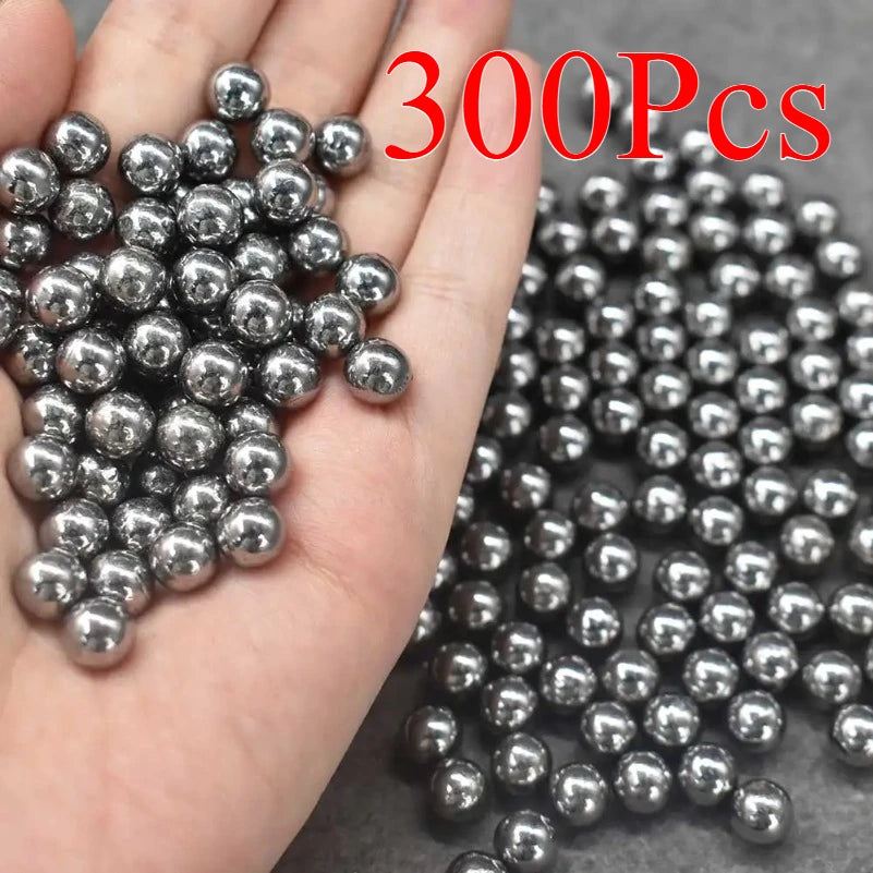 100/300pcs Steel Balls for Slingshot 8mm Standard 8mm Outdoor Shooting Steel Balls Suitable for Various Repeating Slingshots