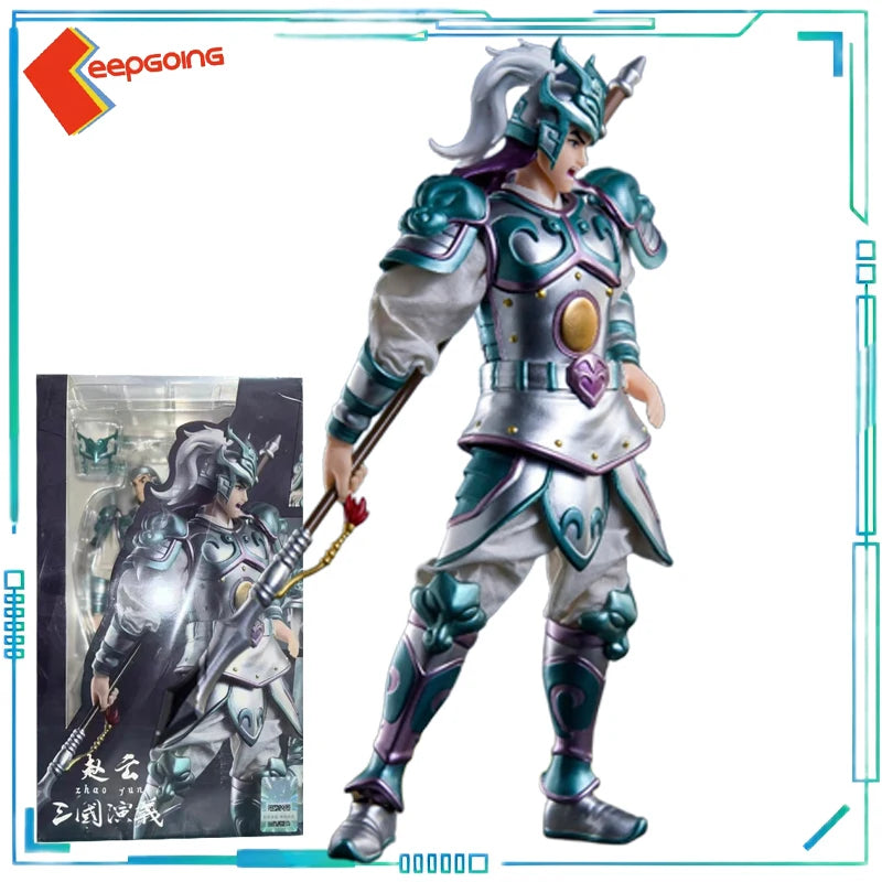 KEEPGOING Genuine Romance of The Three Kingdoms 1/12 Mobile Dress Doll Guan Yunchang - Guan Yu Mobile Model Finished Product
