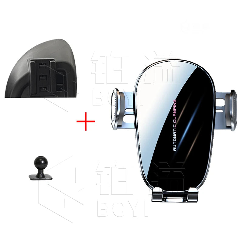 Phone Holde Car For Porsche Cayenne 2010-2015 Mobile Support Special Fixed Bracket Base Wireless Charging Stand Interior
