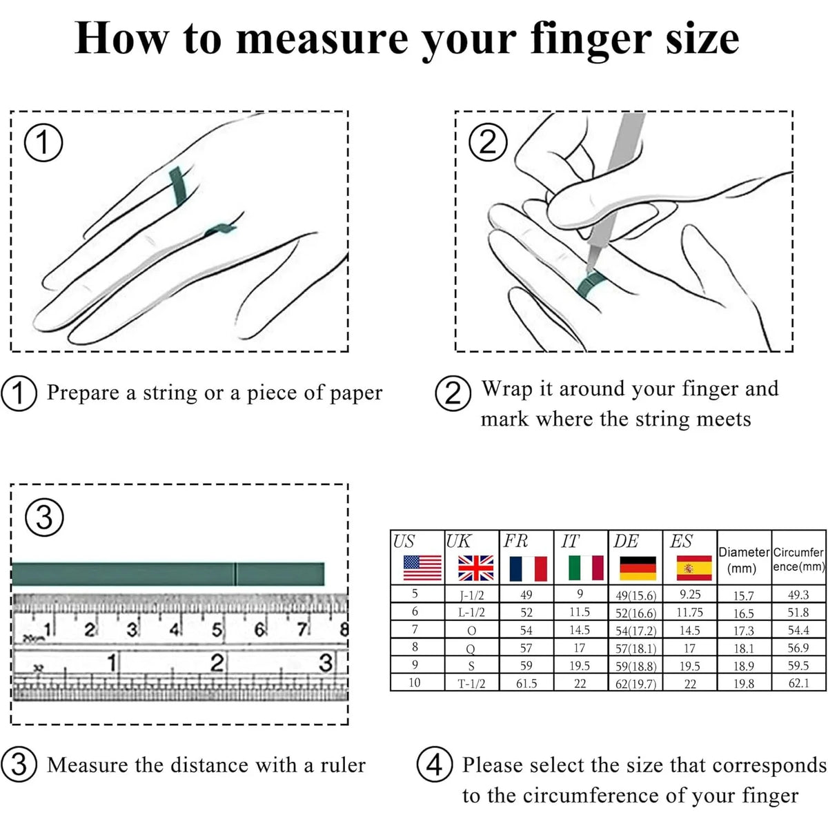 Bobisty 6Pcs Mens Rings 316L Stainless Steel for Men Women Vintage Thumb Engagement Ring Wedding Band Fidget Ring Set Jewel Gift