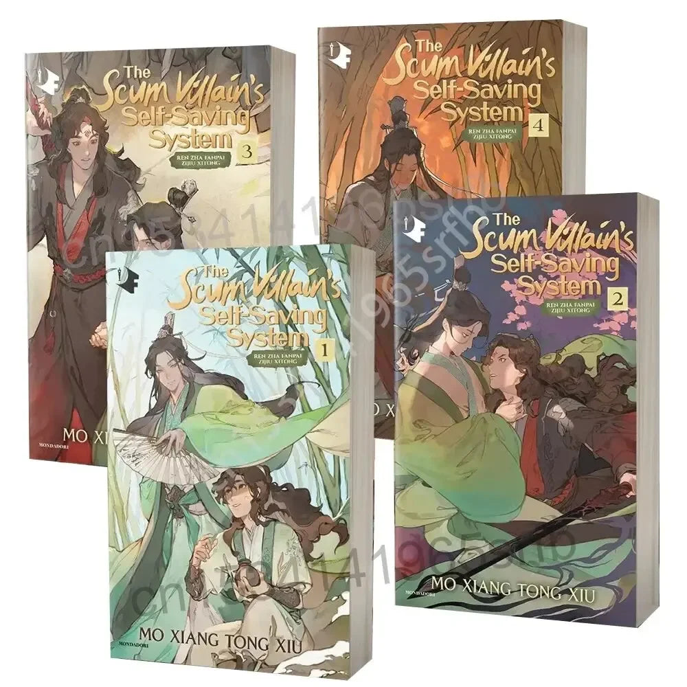 The Scum Villain’s Self-Saving System Ren Zha Fanpai Zijiu Xitong Manga Comic Fantasy Novel Books English Version