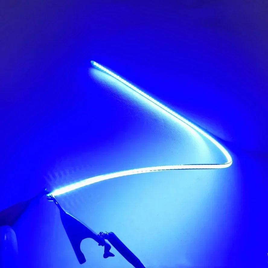 3V LED Same End Filament Flexible Ultra Slim Spiral Bulb Retro Edison Bulb Lamp Parts Diode Lighting Strip Decoration 5PCS/Pack