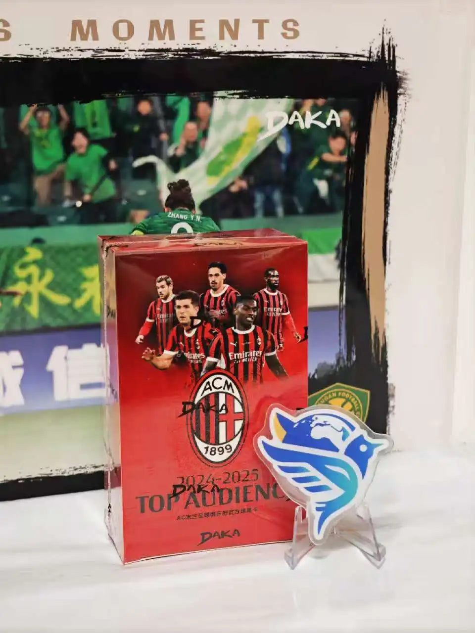 Daka 2025-2026 Trading Cards Top Audience Machester Cuty Juventus Ac Milan Internazionale Milano Football Star Official Box Gift