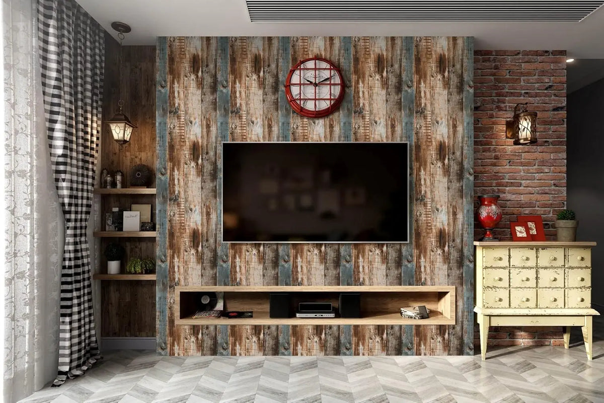 Wood Contact Paper for Cabinets Tables Walls Self Adhesive Removable Wallpaper for Bedroom Living Room Kitchen Backsplash Roll
