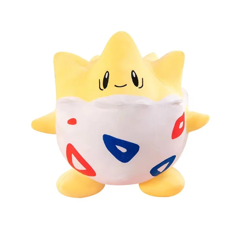 25/40/50/60cm Poke Togepi Plush Toy Cute Soft Stuffed Animal Cartoon Character Doll Bedroom Bed Pillow Soft Cushion Girl Gift