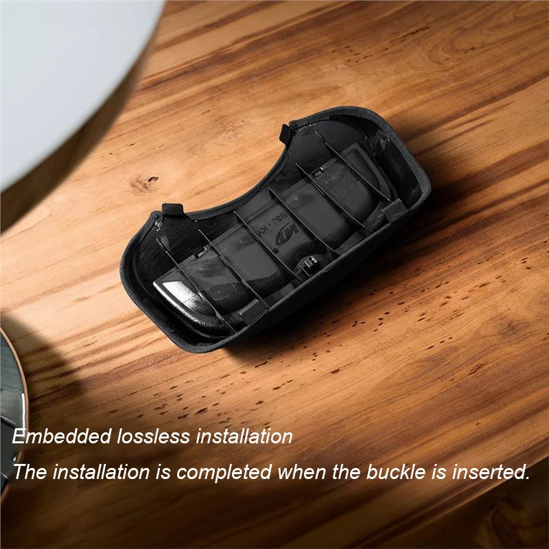For Porsche Cayenne 2018 2019 2020 2021 2022 2023 2024 Car Suede ABS Glasses Case Sunglasses Storage Clip Protective Lenses 