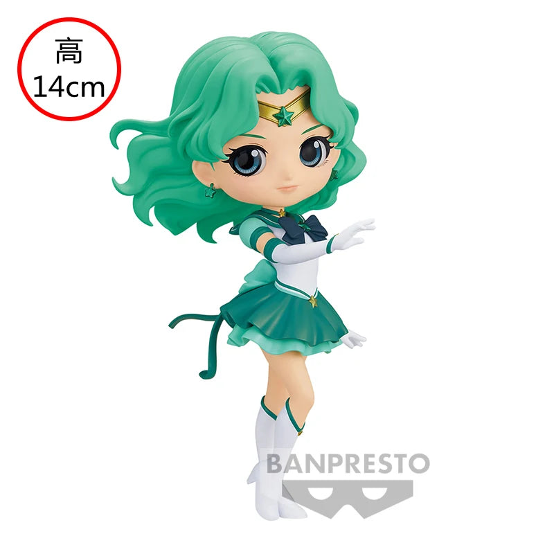 Prettyangel - Genuine Banpresto Q Posket Qposket Sailor Moon Cosmos The Movie Eternal Sailor Neptune Collection Figure Model Toy