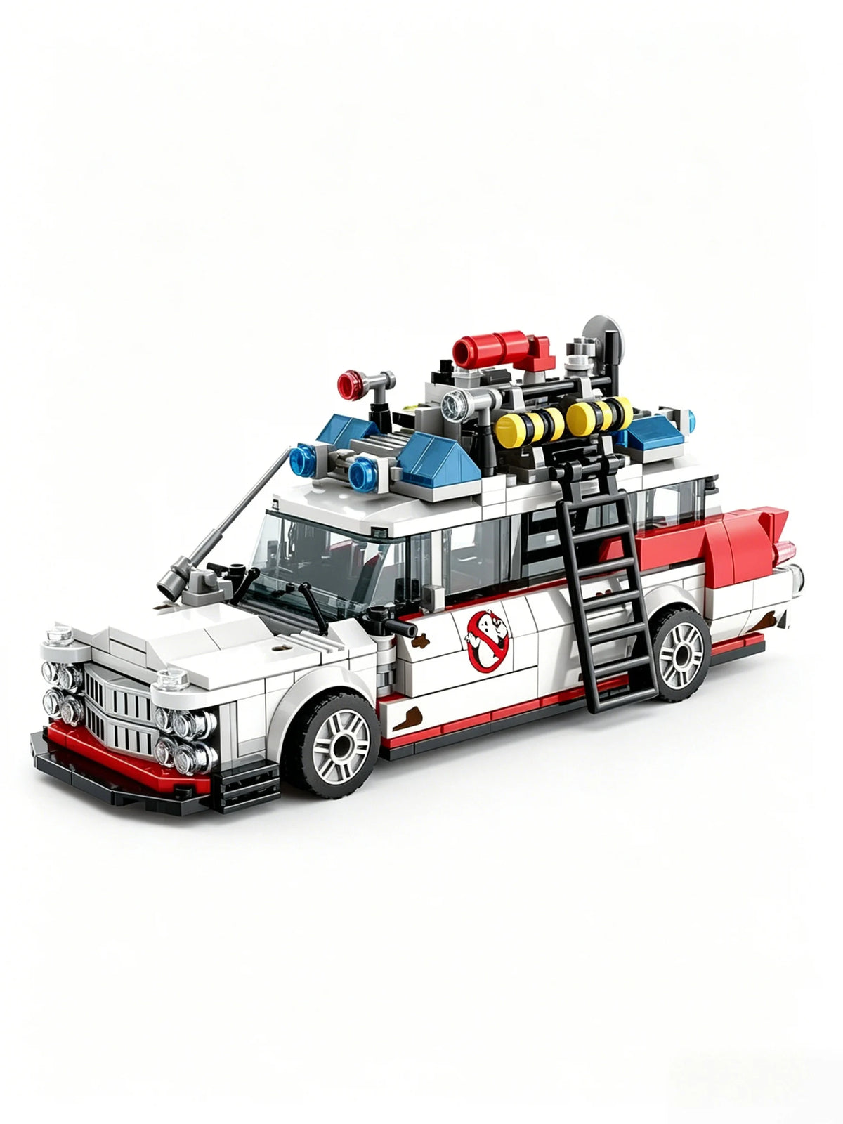 Technical GHOSTBUSTERS ECTO-1 Sets Building Blocks Kit STEM Educational Birthday Gift for Boys Model Assembly Project