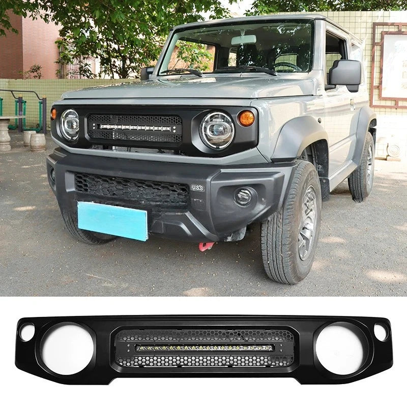Suitable for 2019-2025 New Suzuki Jimny JB74 JIMNY Modified Front Grille Grille Water Tank Cover Jimny Modifies The Grille