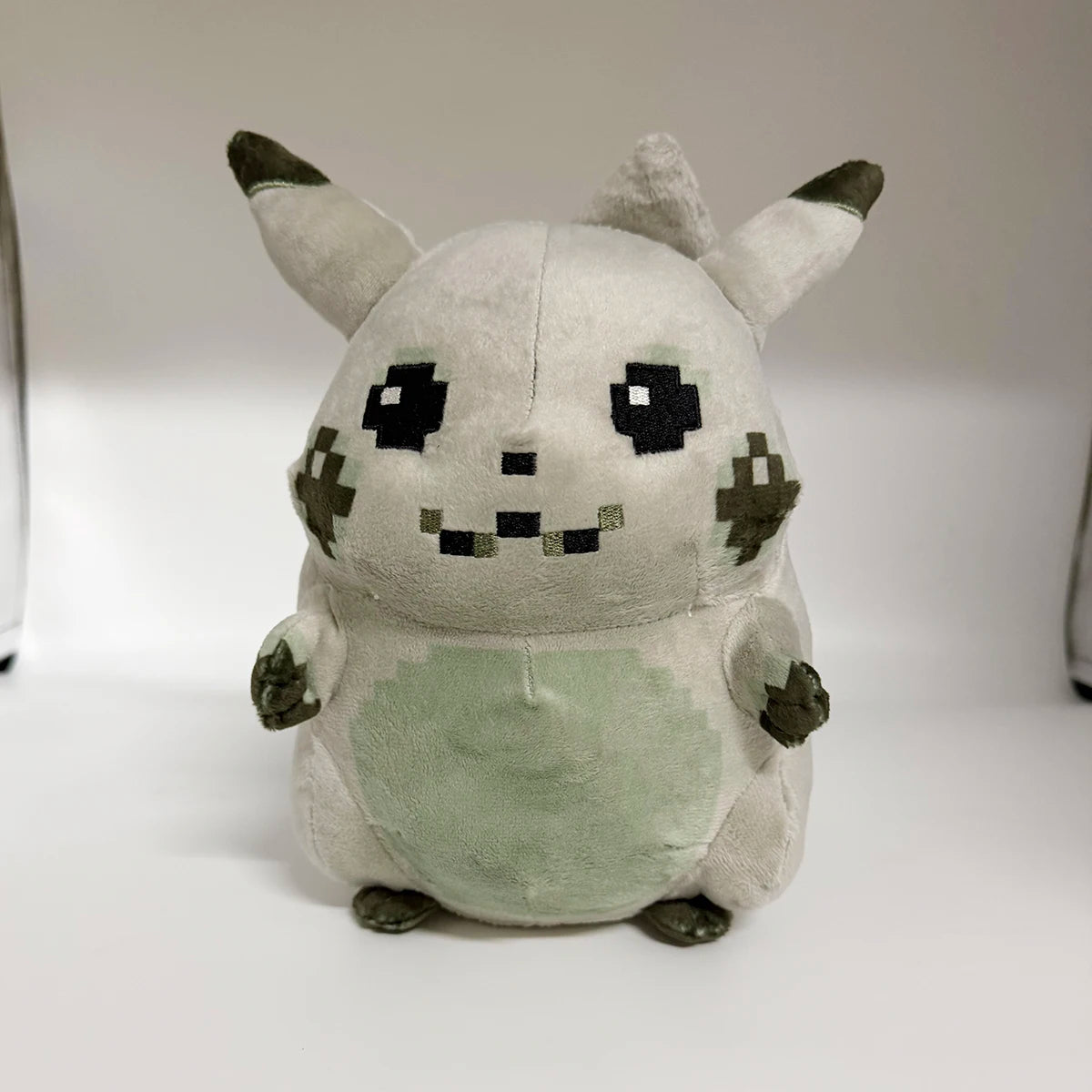 Pokemon Original Anime Pikachu 30th Anniversary Plush Doll Pixel Style Pikachu Peluche Plush Peripheral Dolls Boy Gift