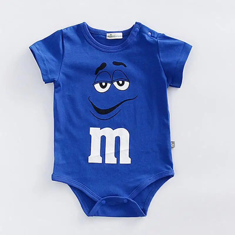 Cute Short Sleeve Rompers Newborn Clothing Solid Color Bodysuit Baby Boys Girls Thin Simple Onesies Fashion Summer Pajamas