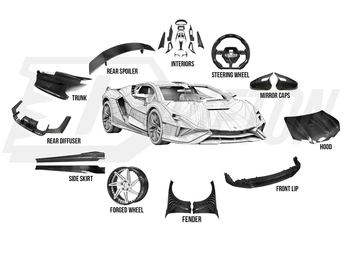 Carbon Fiber Shift Paddle for Toyota Supra MK5 A90 A91