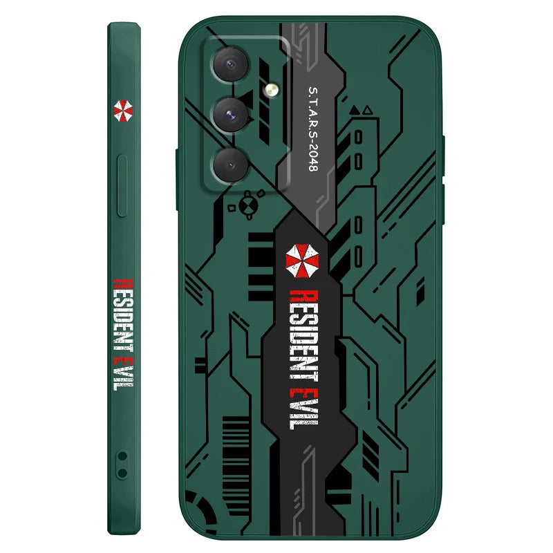 Resident evil Phone Case For Samsung Galaxy A55 A35 A25 A15 A56 A36 A26 A16 A06 A05 A05S A54 A34 A24 A14 A04 A04S A04E 4G 5G C