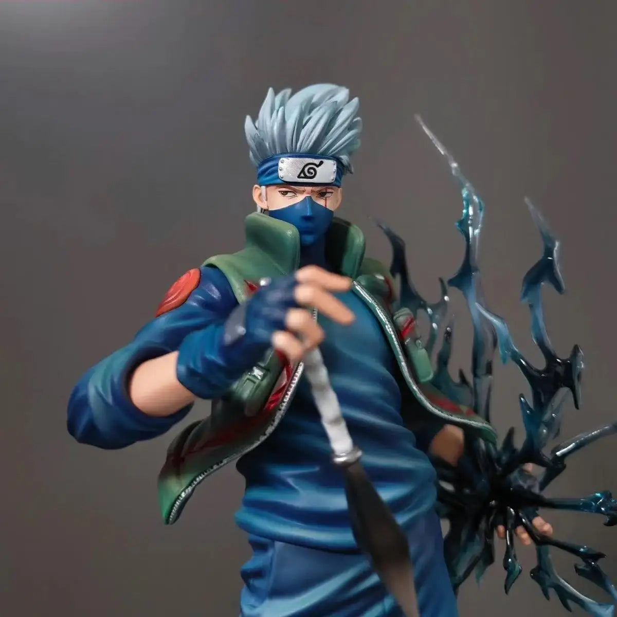 Naruto Hatake Kakashi Figure Lightning Slash Special Edition Anime Peripheral Model Gift for Boys
