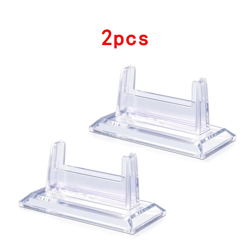 Set 35PT Card Holder Magnetic Acrylic Support Protectors Hard Plastic Sleeves Trading Display Case Baseball Football Sport Cards
