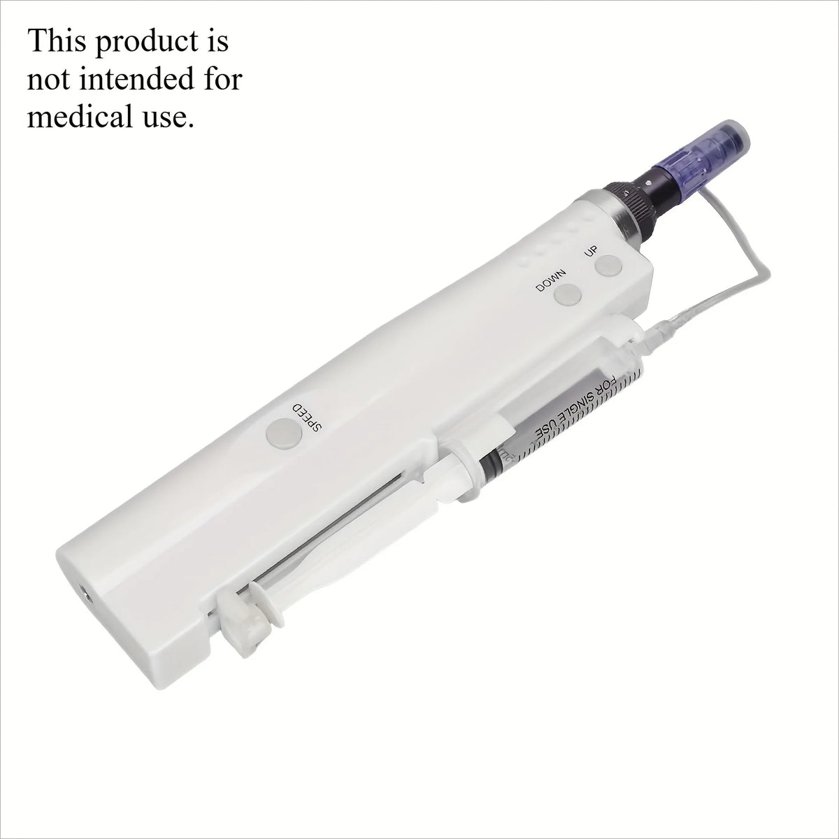 New Electric Microneedle 5 Speed Adjust Beauty Derma Pen Microneedling Skin Care Tool With 2Pcs Round Cartridge Needle 0.2mm
