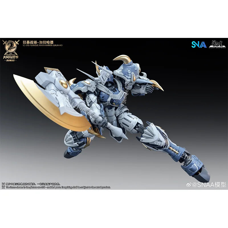 SNAA Model GALAHAD SC-010-FURIOUS 1/144 Toys The Round Table Knights Toys Assembly Model Kit Action Figure Gifts