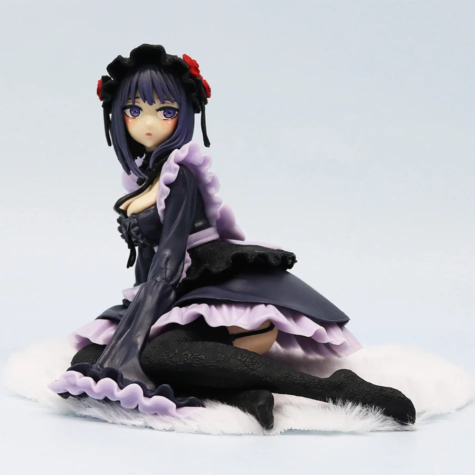 2 Kinds My Dress-Up Darling Anime Figure Black Maid Outfit Kitagawa Marin Action Figure Shizuku Kuroe Figurine Collection Model