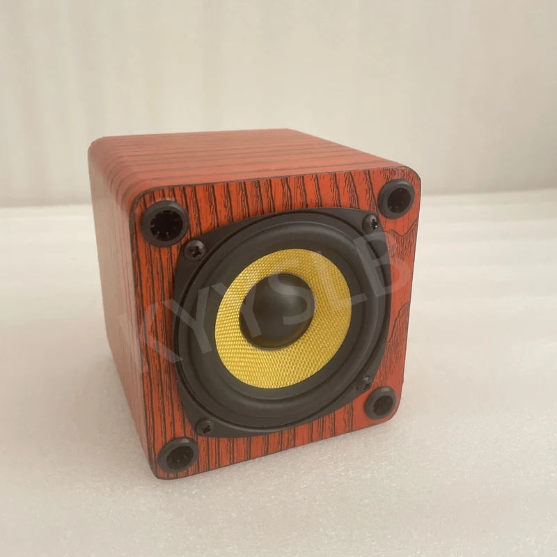 KYYSLB 30W 3 Inch Passive Bookshelf Speaker Full Range Home Theater System Sound Amplifier Wooden Computer Audio LoudSpeaker