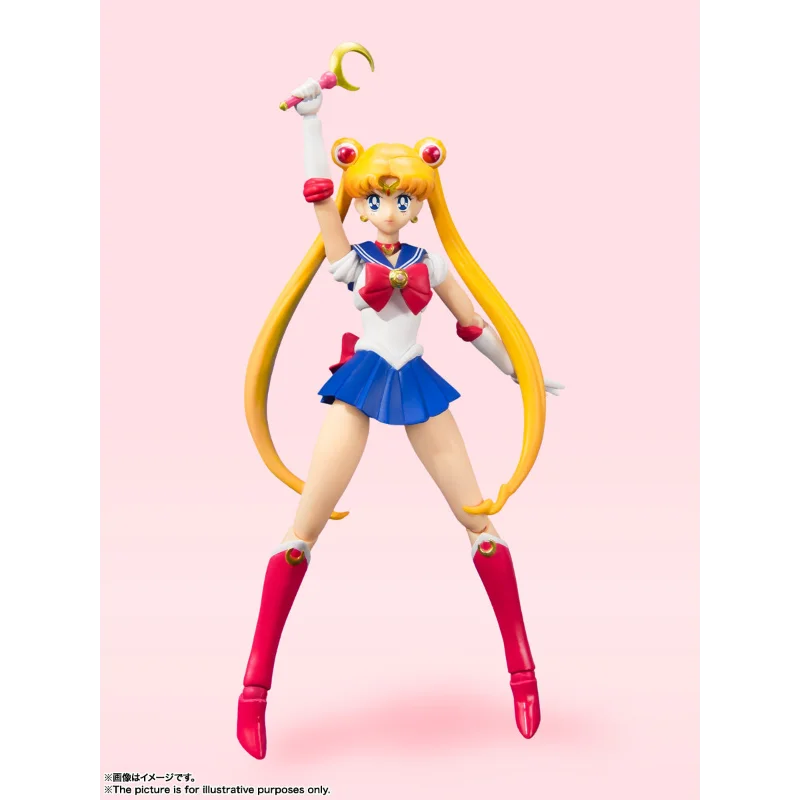 【Spot Goods】Original Bandai Super Heroine Figure Sailor Moon Usagi Tsukino Collectible Gift