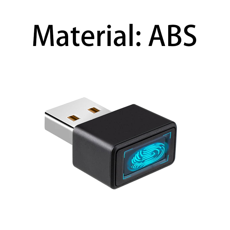 Hello Windows 10 Mini Biometric Fingerprint Login Lock Biometric Scanner USB Metal Fingerprint Reader Module For PC Laptop
