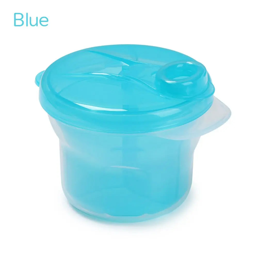 3 Doses Formula Container of Baby Milk Powder Dispenser Snack Pot Storage