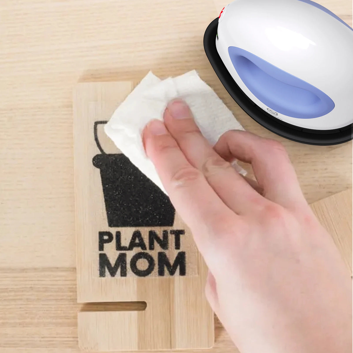 MINIA All-in-One Mini Heat Press Machine | 14-Temp Customization for T-Shirts, Hats & Crafts |