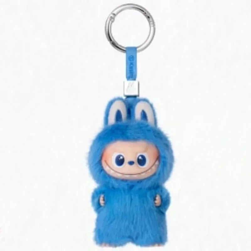 Genuine Pop Mart Pin For Love Labubu V4 The Monsters Blind Box Cute Keychain Christmas Mystery Gift