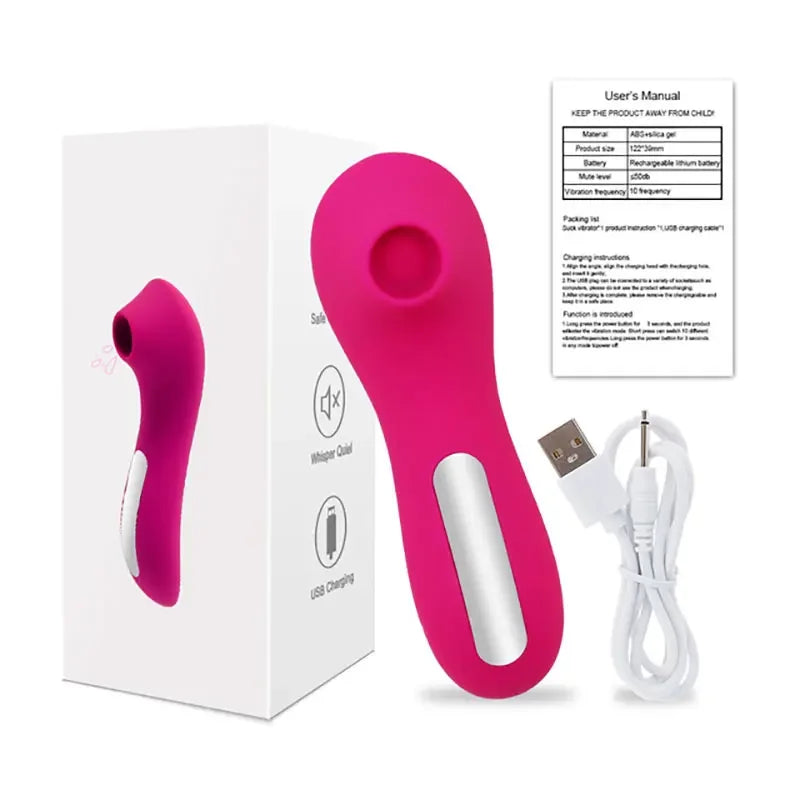 Powerful Sucking Vibrator for Women Sucker Clitoris Nipple Oral Vacuum Stimulator Vagina Female Masturbator Adults Sex Toys 18+