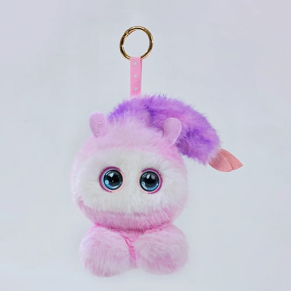 DBS Smart AI Plush Robot w/LED Eyes & Voice Control Interactive Smart Toy USB Rechargeable Companion for Kids Gifts/Smart Home