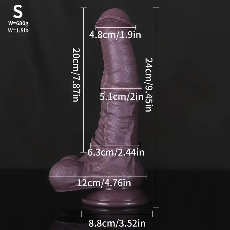 Extra Large Horse Dildo 3.2'' Diameter Monster Big Dildos With Suction Cup For Anal Animal Fantasy Sex Toys For Women Men Gay 18
