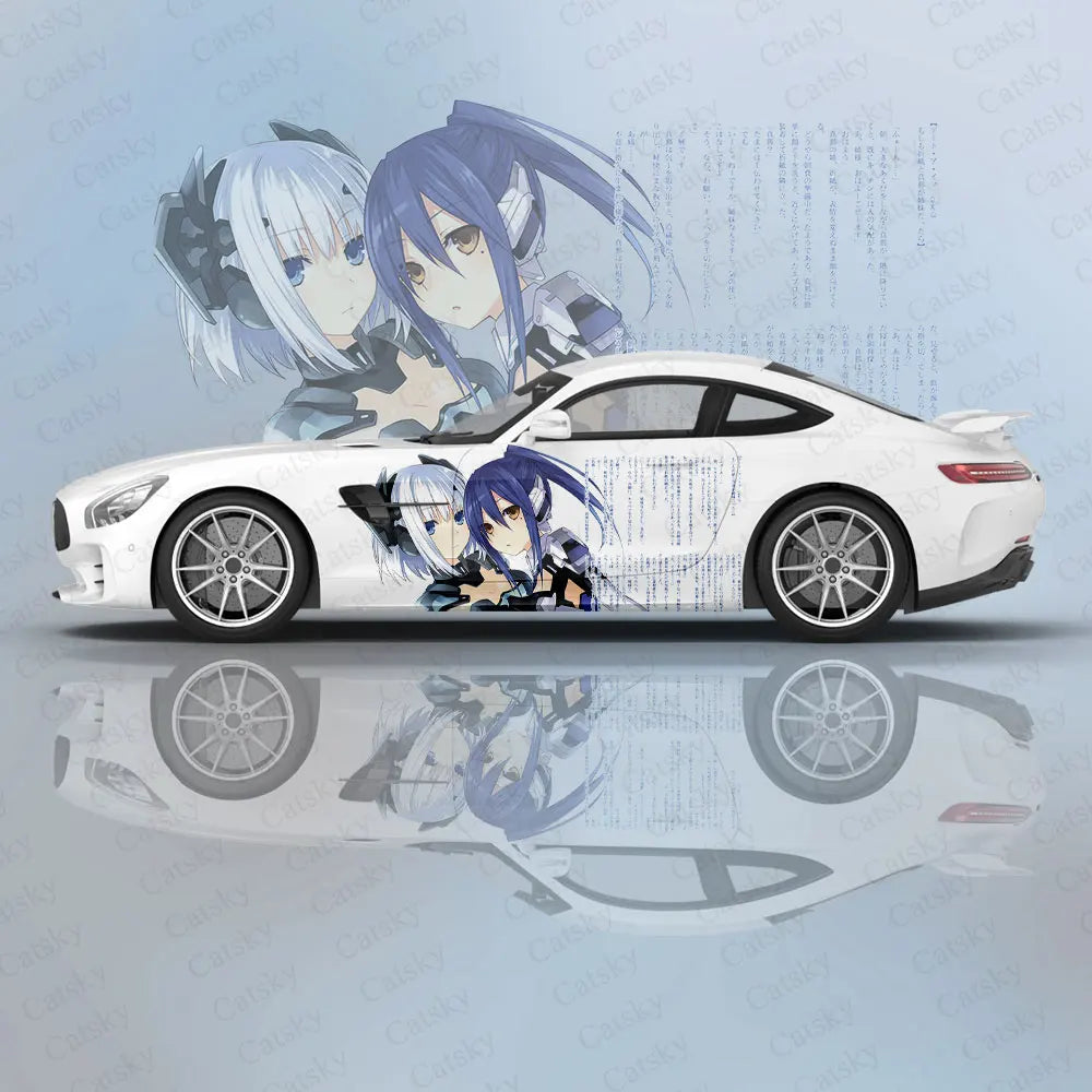 Tobiichi Origami Anime Girl Sexy Car Body Stickers Itasha Vinyl Car Side Decal Sticker Car Sticker Automotive Decor Film