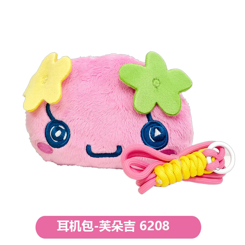 Bandai Licensed Tamagotchi Themed Storage Bag Multi-Functional Organizer Pouch for Phones And Earphones Gaming Accessories